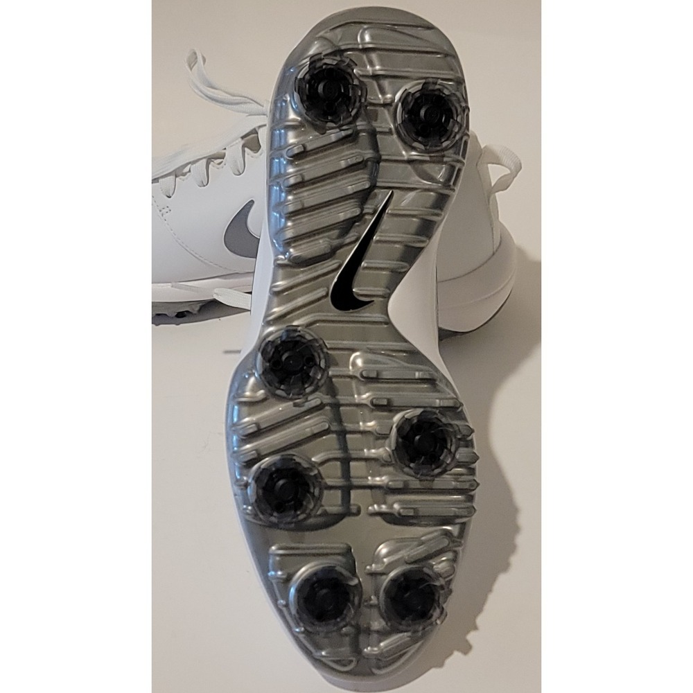 NWOB Nike Women's White Golf Shoes Size 7.5 AR5582-100 - Picture 4 of 5